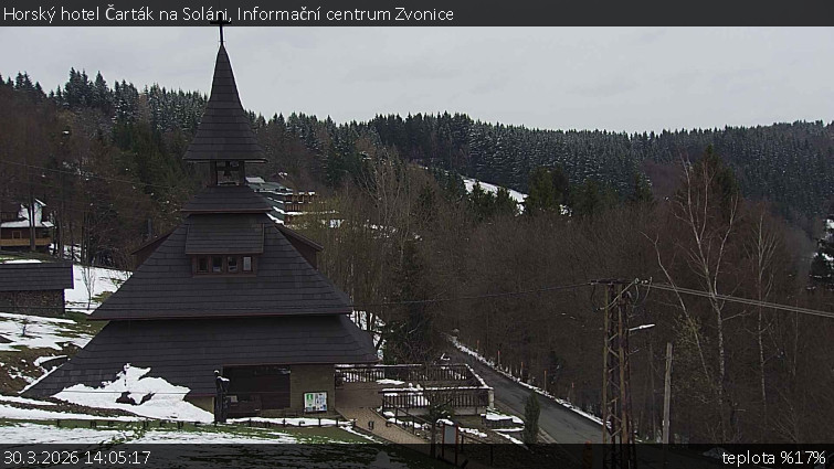 Horský hotel Čarták na Soláni - Informační centrum Zvonice - 30.3.2026 v 14:05