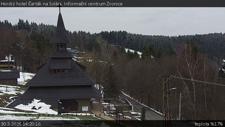 Horský hotel Čarták na Soláni - Informační centrum Zvonice - 30.3.2026 v 14:20