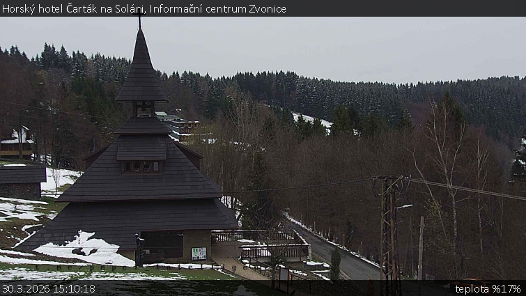 Horský hotel Čarták na Soláni - Informační centrum Zvonice - 30.3.2026 v 15:10