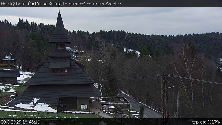 Horský hotel Čarták na Soláni - Informační centrum Zvonice - 30.3.2026 v 18:45
