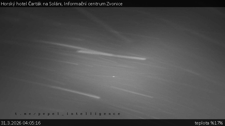 Horský hotel Čarták na Soláni - Informační centrum Zvonice - 31.3.2026 v 04:05