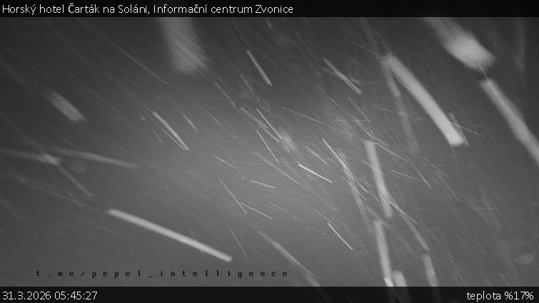 Horský hotel Čarták na Soláni - Informační centrum Zvonice - 31.3.2026 v 05:45