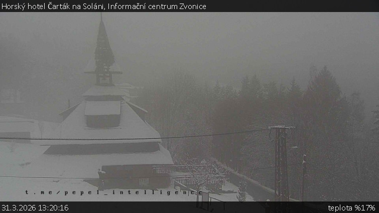 Horský hotel Čarták na Soláni - Informační centrum Zvonice - 31.3.2026 v 13:20