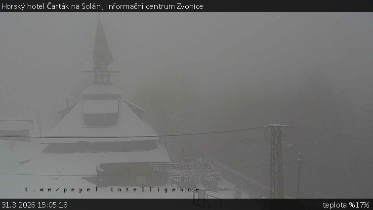 Horský hotel Čarták na Soláni - Informační centrum Zvonice - 31.3.2026 v 15:05