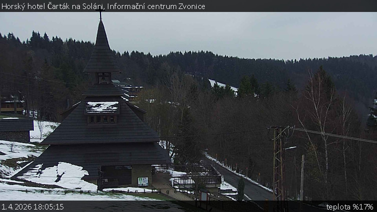 Horský hotel Čarták na Soláni - Informační centrum Zvonice - 1.4.2026 v 18:05