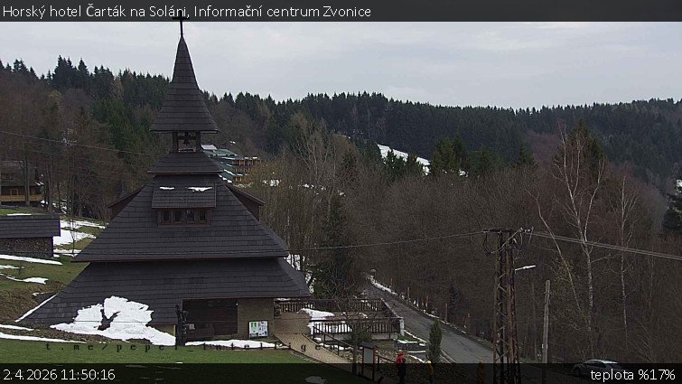 Horský hotel Čarták na Soláni - Informační centrum Zvonice - 2.4.2026 v 11:50