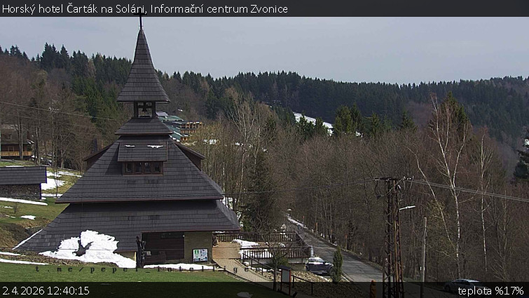 Horský hotel Čarták na Soláni - Informační centrum Zvonice - 2.4.2026 v 12:40