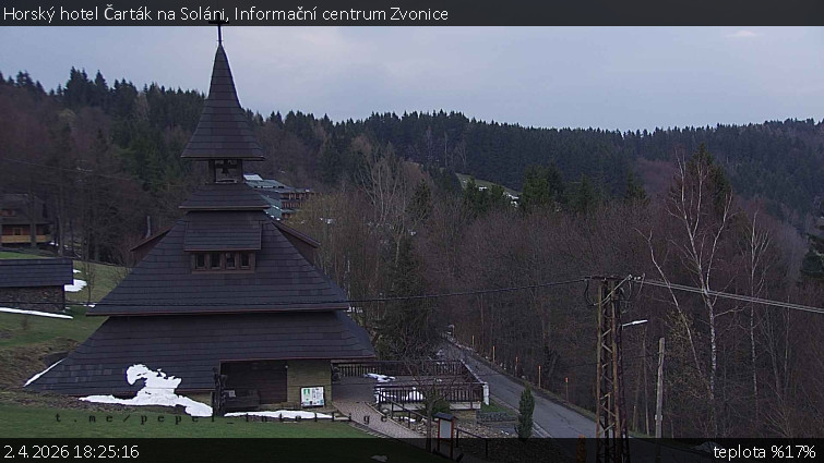 Horský hotel Čarták na Soláni - Informační centrum Zvonice - 2.4.2026 v 18:25