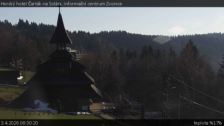 Horský hotel Čarták na Soláni - Informační centrum Zvonice - 3.4.2026 v 08:30