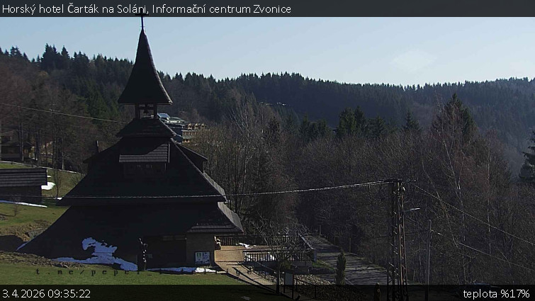 Horský hotel Čarták na Soláni - Informační centrum Zvonice - 3.4.2026 v 09:35