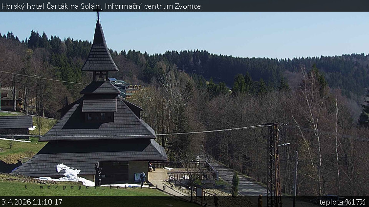 Horský hotel Čarták na Soláni - Informační centrum Zvonice - 3.4.2026 v 11:10