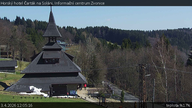 Horský hotel Čarták na Soláni - Informační centrum Zvonice - 3.4.2026 v 12:05
