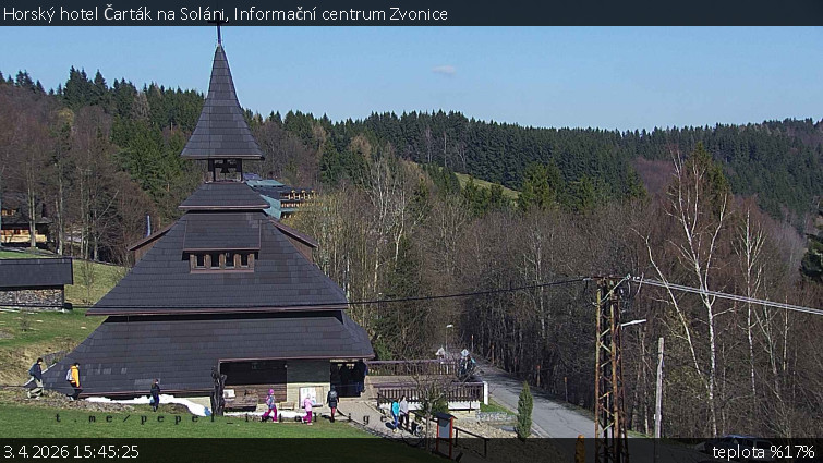 Horský hotel Čarták na Soláni - Informační centrum Zvonice - 3.4.2026 v 15:45