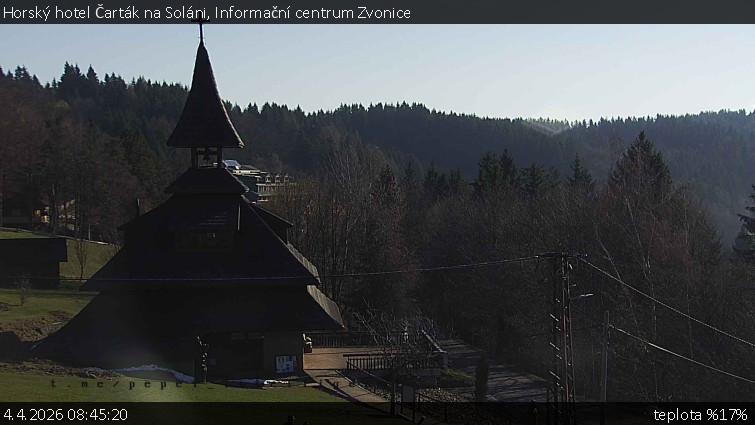 Horský hotel Čarták na Soláni - Informační centrum Zvonice - 4.4.2026 v 08:45
