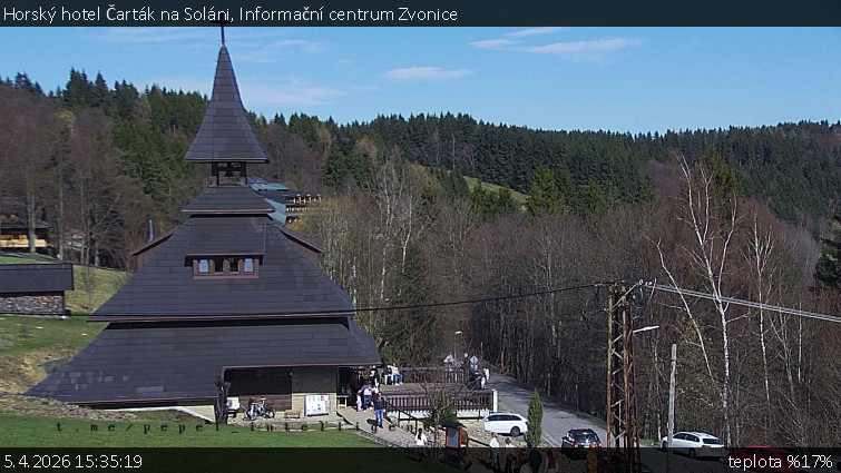 Horský hotel Čarták na Soláni - Informační centrum Zvonice - 5.4.2026 v 15:35