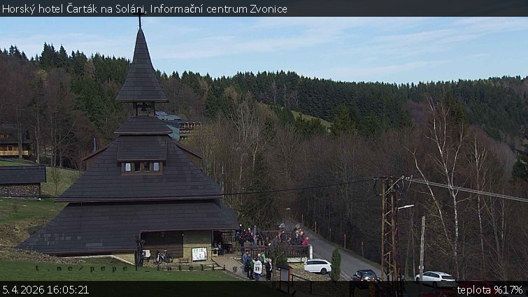 Horský hotel Čarták na Soláni - Informační centrum Zvonice - 5.4.2026 v 16:05