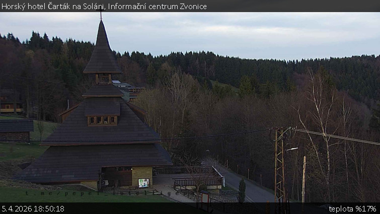 Horský hotel Čarták na Soláni - Informační centrum Zvonice - 5.4.2026 v 18:50