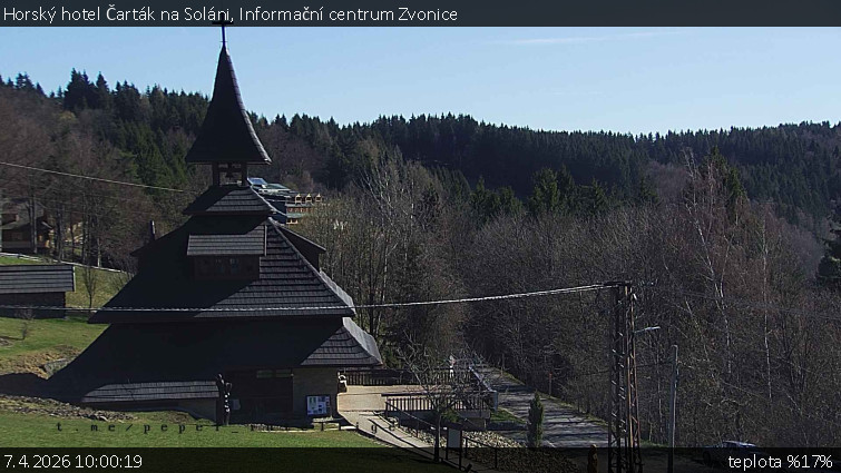 Horský hotel Čarták na Soláni - Informační centrum Zvonice - 7.4.2026 v 10:00