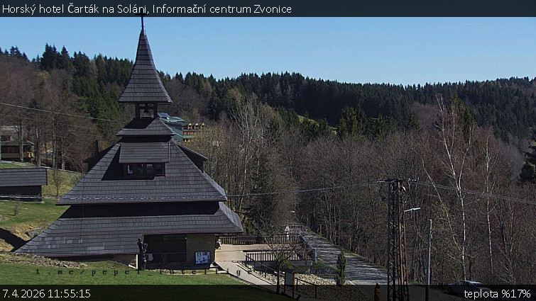 Horský hotel Čarták na Soláni - Informační centrum Zvonice - 7.4.2026 v 11:55