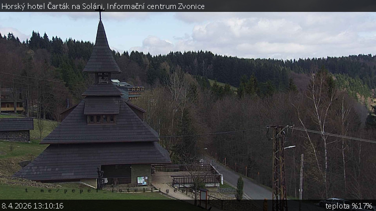 Horský hotel Čarták na Soláni - Informační centrum Zvonice - 8.4.2026 v 13:10
