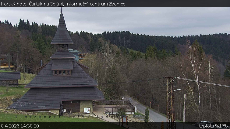Horský hotel Čarták na Soláni - Informační centrum Zvonice - 8.4.2026 v 14:30