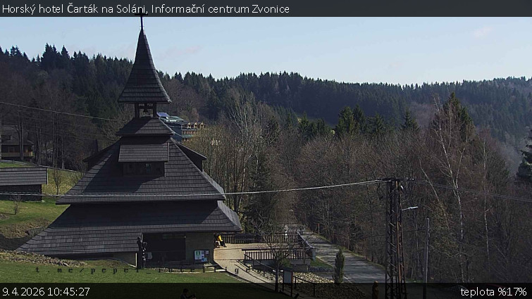 Horský hotel Čarták na Soláni - Informační centrum Zvonice - 9.4.2026 v 10:45