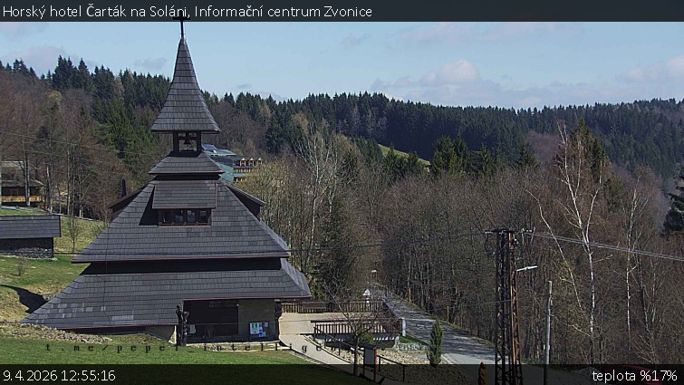 Horský hotel Čarták na Soláni - Informační centrum Zvonice - 9.4.2026 v 12:55
