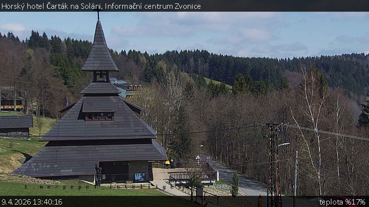 Horský hotel Čarták na Soláni - Informační centrum Zvonice - 9.4.2026 v 13:40