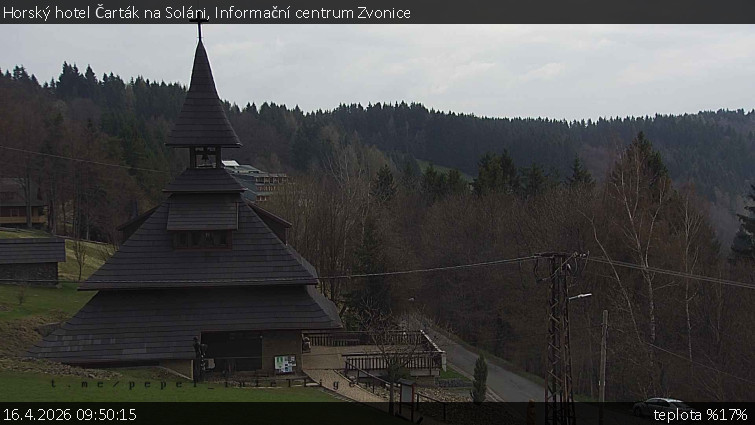 Horský hotel Čarták na Soláni - Informační centrum Zvonice - 16.4.2026 v 09:50