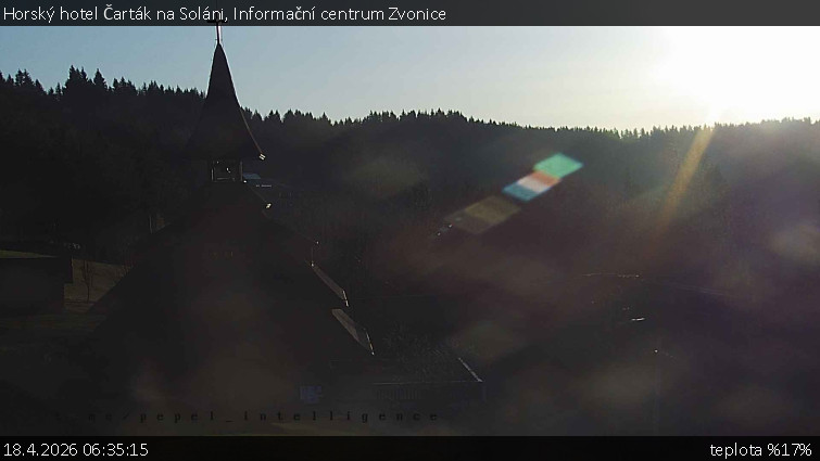 Horský hotel Čarták na Soláni - Informační centrum Zvonice - 18.4.2026 v 06:35