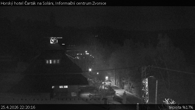 Horský hotel Čarták na Soláni - Informační centrum Zvonice - 25.4.2026 v 22:20