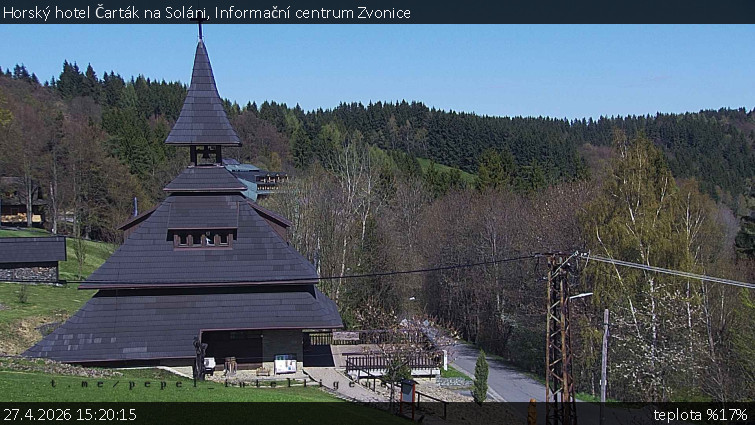 Horský hotel Čarták na Soláni - Informační centrum Zvonice - 27.4.2026 v 15:20