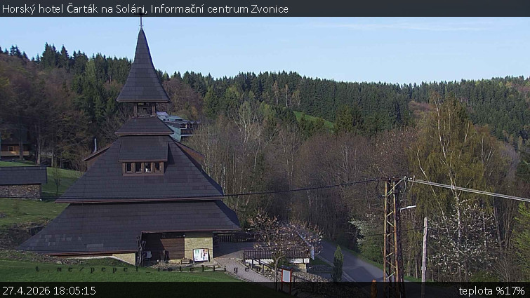 Horský hotel Čarták na Soláni - Informační centrum Zvonice - 27.4.2026 v 18:05