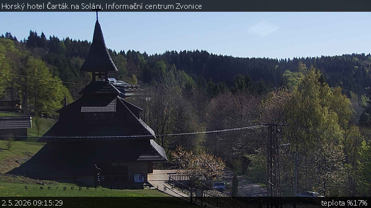 Horský hotel Čarták na Soláni - Informační centrum Zvonice - 2.5.2026 v 09:15