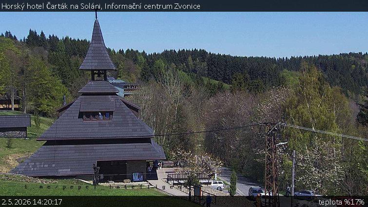 Horský hotel Čarták na Soláni - Informační centrum Zvonice - 2.5.2026 v 14:20