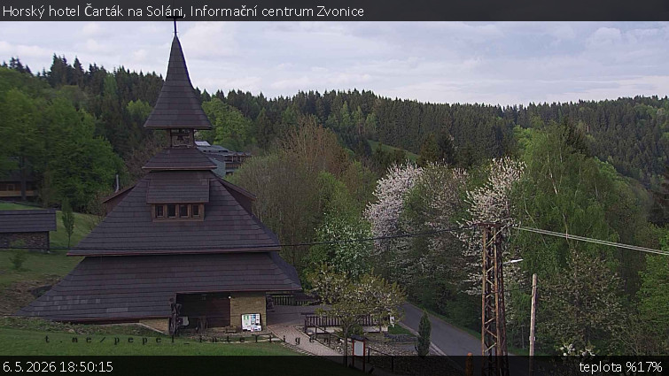 Horský hotel Čarták na Soláni - Informační centrum Zvonice - 6.5.2026 v 18:50
