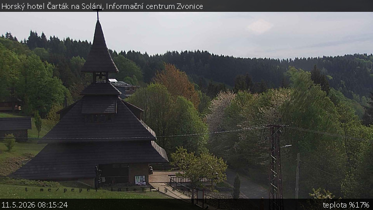 Horský hotel Čarták na Soláni - Informační centrum Zvonice - 11.5.2026 v 08:15
