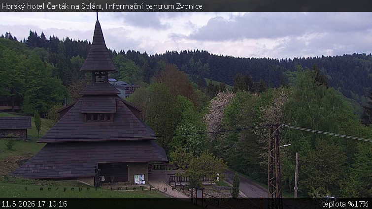 Horský hotel Čarták na Soláni - Informační centrum Zvonice - 11.5.2026 v 17:10