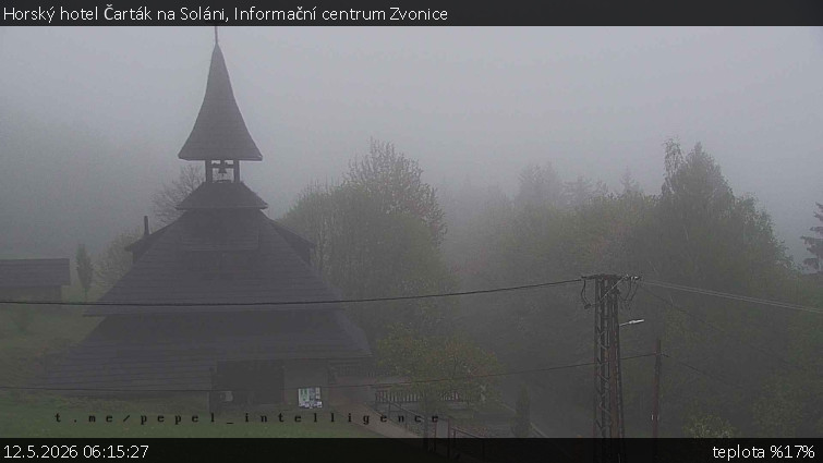 Horský hotel Čarták na Soláni - Informační centrum Zvonice - 12.5.2026 v 06:15