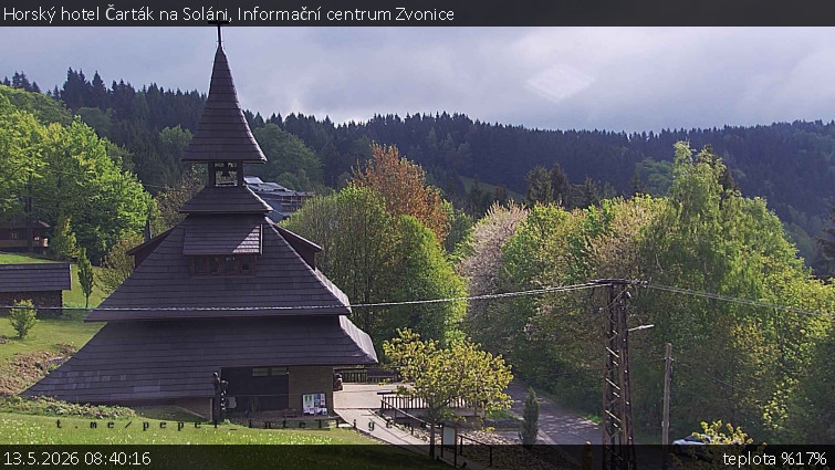 Horský hotel Čarták na Soláni - Informační centrum Zvonice - 13.5.2026 v 08:40