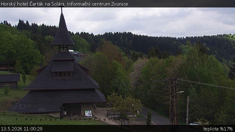 Horský hotel Čarták na Soláni - Informační centrum Zvonice - 13.5.2026 v 11:00