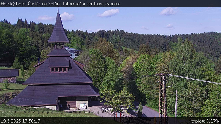 Horský hotel Čarták na Soláni - Informační centrum Zvonice - 19.5.2026 v 17:50