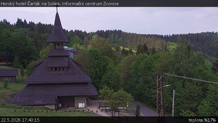 Horský hotel Čarták na Soláni - Informační centrum Zvonice - 22.5.2026 v 17:40