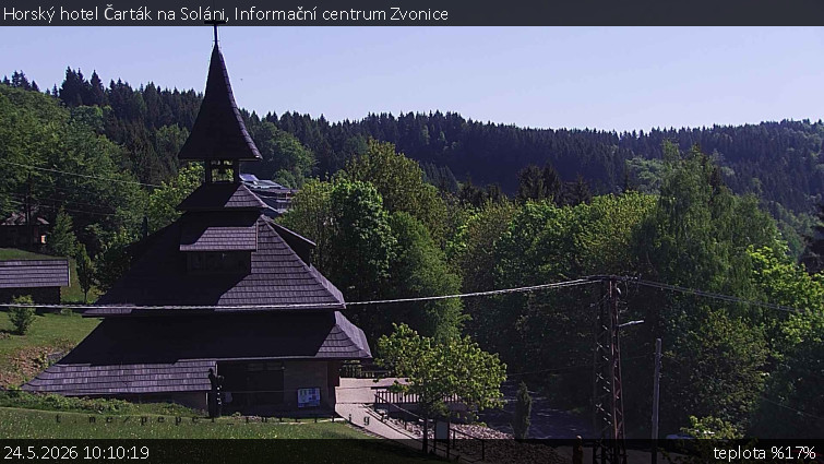 Horský hotel Čarták na Soláni - Informační centrum Zvonice - 24.5.2026 v 10:10