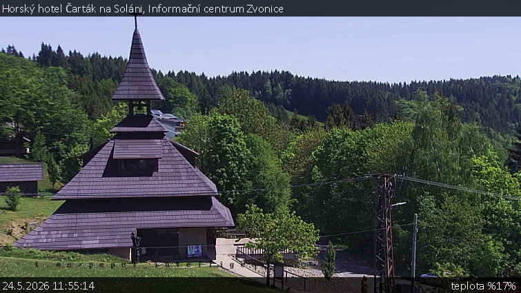 Horský hotel Čarták na Soláni - Informační centrum Zvonice - 24.5.2026 v 11:55
