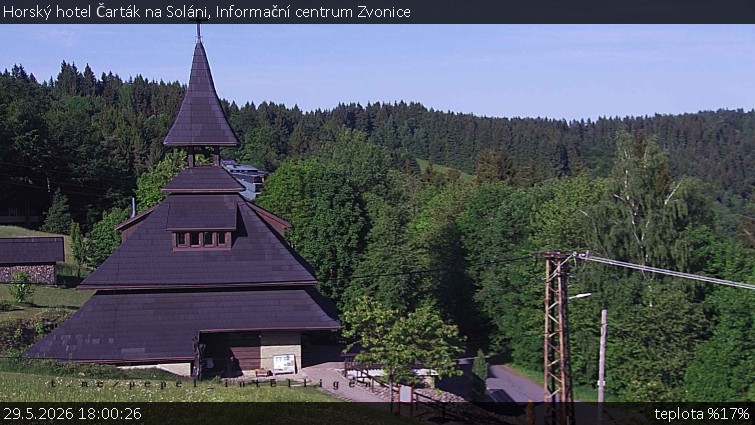Horský hotel Čarták na Soláni - Informační centrum Zvonice - 29.5.2026 v 18:00