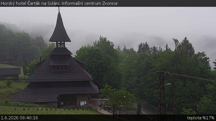 Horský hotel Čarták na Soláni - Informační centrum Zvonice - 1.6.2026 v 08:40