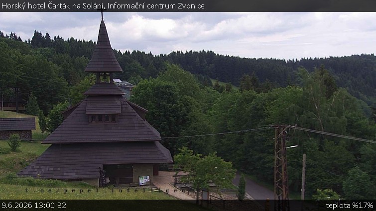 Horský hotel Čarták na Soláni - Informační centrum Zvonice - 9.6.2026 v 13:00