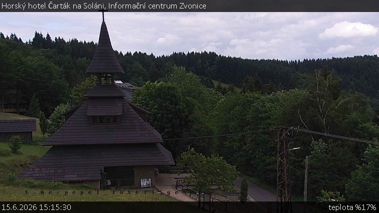Horský hotel Čarták na Soláni - Informační centrum Zvonice - 15.6.2026 v 15:15