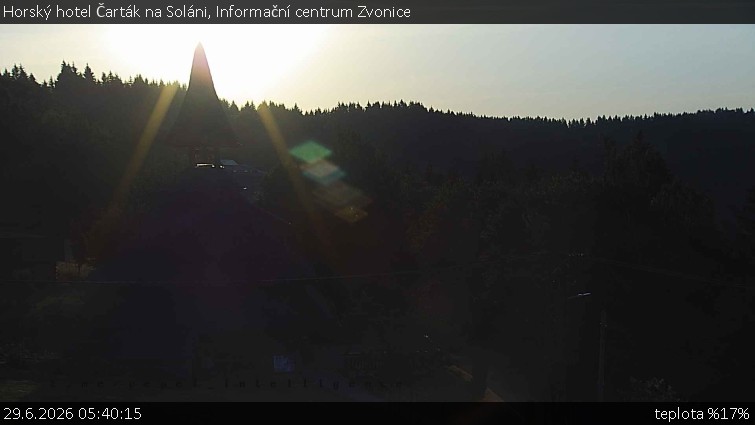 Horský hotel Čarták na Soláni - Informační centrum Zvonice - 29.6.2026 v 05:40